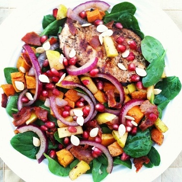 Chicken 

Spinach Salad
