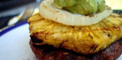 Grilled Pineapple Burger