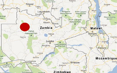 Map of Mufumbwe