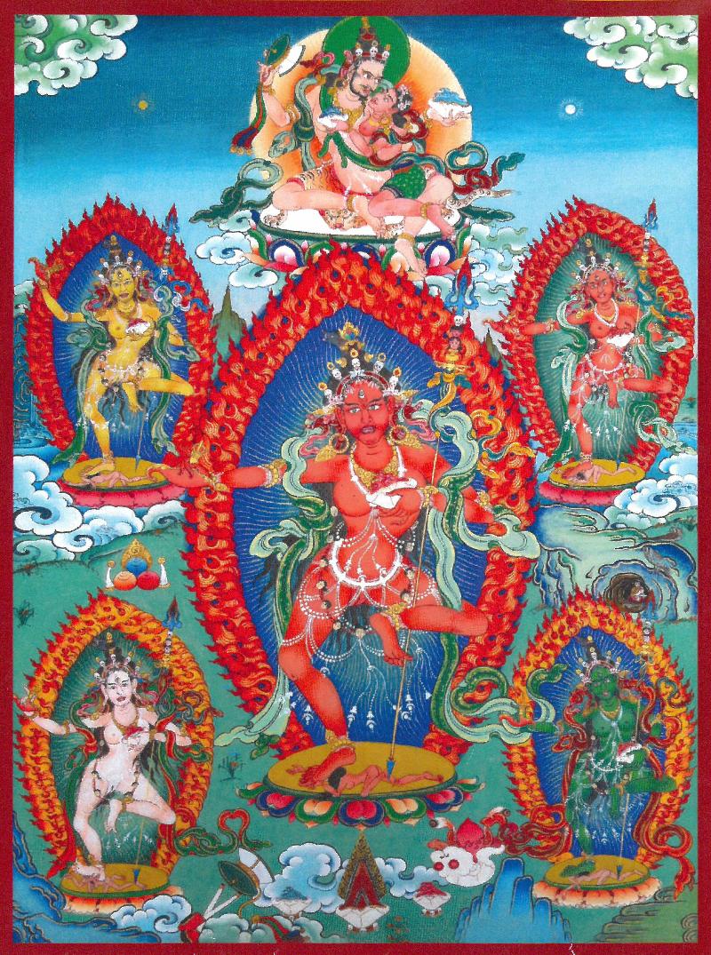 Sangwa Yeshe Thangka by Gyurme