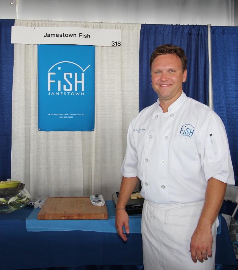 Chef Matthew MacCartney of FiSH Jamestown