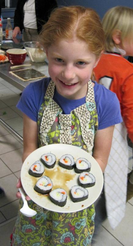 Children's Cooking Classes - Sushi Maki