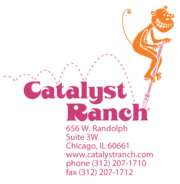Catalyst logo with address
