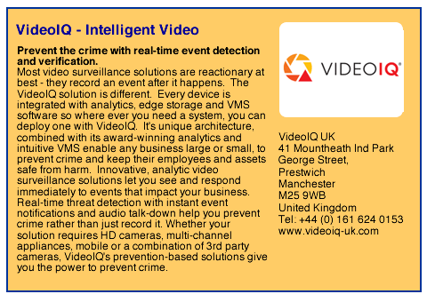 VideoIQ profile