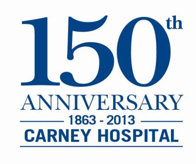 Carney Hospital 150th Anniversary Logo