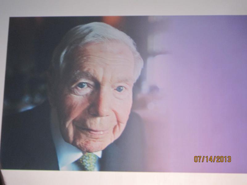 Jerry Stone, Founding President of Alzheimer's Association in 1979, now 100 years old and still vital!