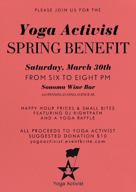 Yoga Activist Spring Benefit
