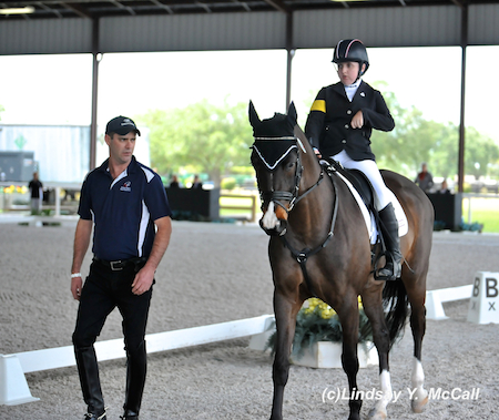 Wes Dunham with Sydney Collier (USA) Grade Ib and NTEC Cuplee. Photo by Lindsay McCall