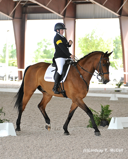 Sydney Collier (USA) Grade Ib and Willi Wesley, owned by Victoria Dugan. Photo by Lindsay McCall