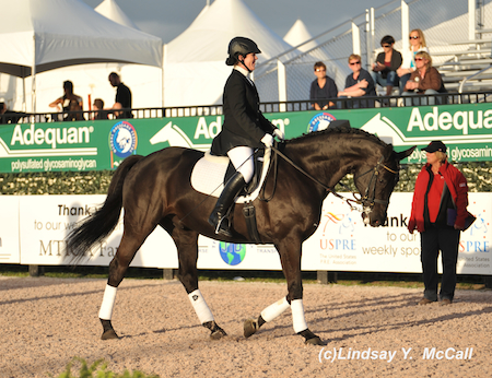Roxanne Trunnell (USA) Grade Ia and NTEC Richelieu. Photo by Lindsay McCall