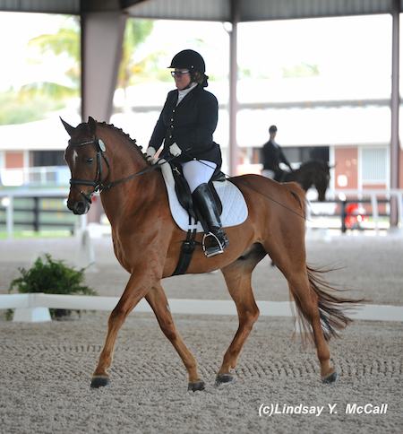 Ellie Brimmer (USA) Grade III and London Swing. Photo by Lindsay McCall