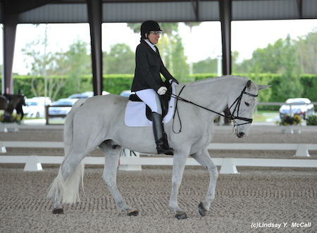 Jody Schloss (CAN) Grade Ia and Inspector Rebus. Photo by Lindsay McCall