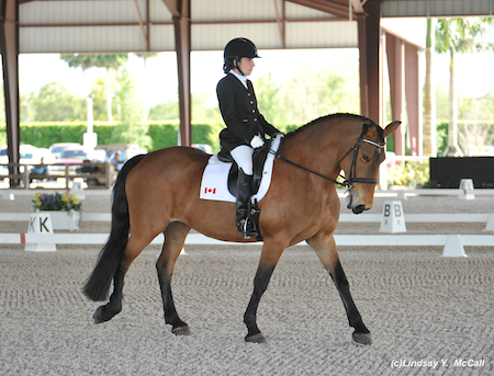 Robyn Andrews (CAN) Grade Ia and Fancianna. Photo by Lindsay McCall