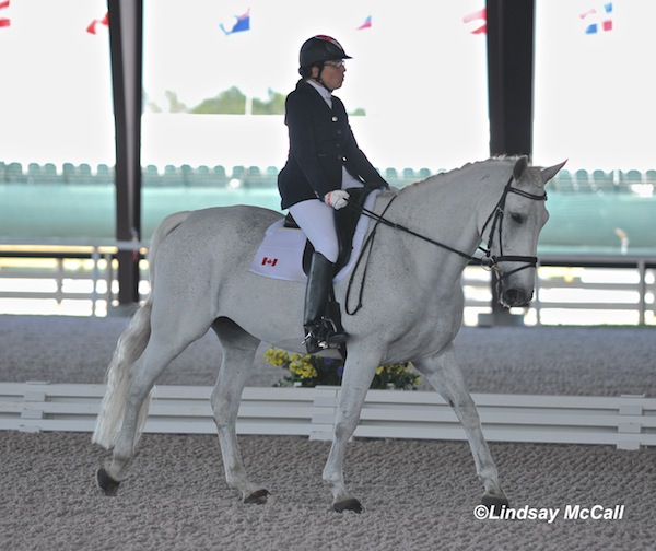 Jody Schloss (CAN) and Inspector Rebus Photo(C) Lindsay McCall