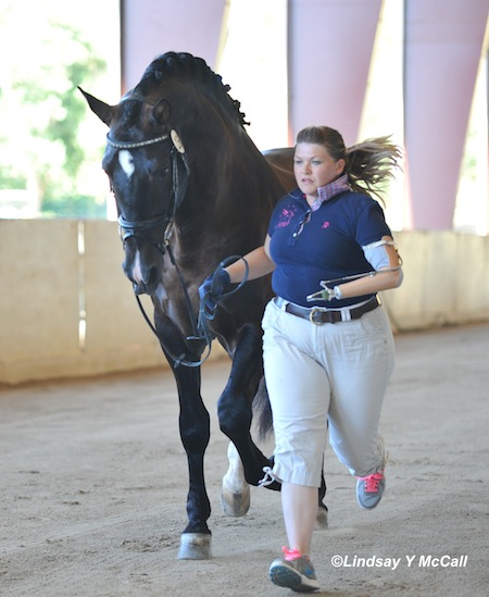 Susan Treabess and horse Kamiakin  photo by Lindsay Yosay McCall