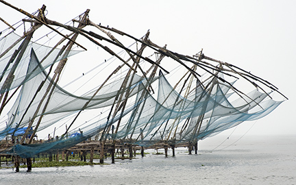 Chinese Fishing Nets by Joel Krenis