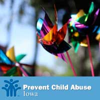 Child Abuse Prevention Ceremony - Adel Iowa