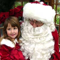 Santa at Adel Holiday Open House